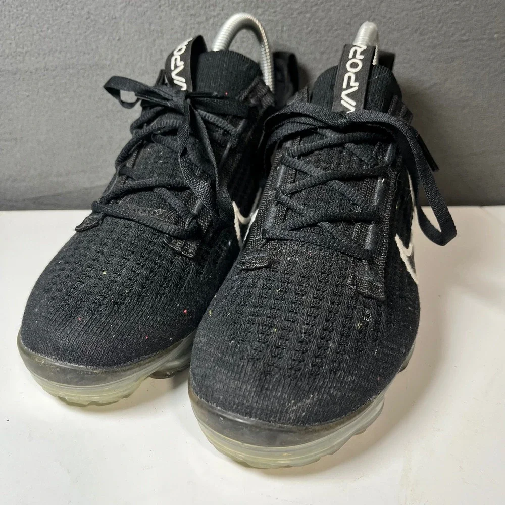 Nike Air VaporMax 2021 FK Black White Running Shoes DC4112-002 Mens 6 Womens 7.5